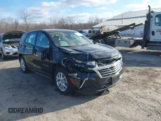 2023 Chevrolet Equinox LS z VIN 3GNAXSEGXPL213978, wystawiony jako IAAI lot #41298283 z przebiegiem 35 100 mil mil oraz . Historia ofert i sprzedaży dostępna na DreamBid. Obrazek 1.