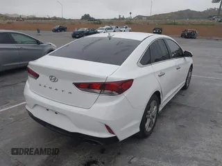 2019 Hyundai Sonata SEL with VIN 5NPE34AF2KH760654, listed as a IAAI auction lot 41877733 with 45,722 mi miles and . Bid and sale history available at DreamBid. Image 4.