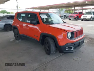 2017 Jeep Renegade Sport with VIN ZACCJAAB5HPE50670, listed as a IAAI auction lot 42192539 with 91,008 mi miles and . Bid and sale history available at DreamBid. Image 1.