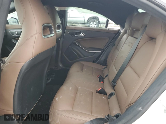 2018 Mercedes-Benz CLA with VIN WDDSJ5CB4JN552692, listed as a Copart auction lot 70020544 with 63,088 mi miles and Salvage Title. Bid and sale history available at carsss.com. Image 10.