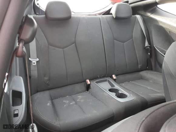 2016 Hyundai Veloster with VIN KMHTC6AD5GU279968, listed as a Copart auction lot 52159374 with 130,248 mi miles and Salvage Title. Bid and sale history available at carsss.com. Image 10.