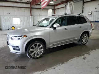 2018 Volvo XC90 Inscription with VIN YV4A22PL9J1215847, listed as a Copart auction lot 52000025 with 86,562 mi miles and Salvage Title. Bid and sale history available at carsss.com. Image 1.