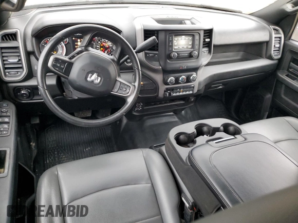 2023 Ram 2500 Tradesman with VIN 3C6UR5HL1PG539582, listed as a Copart auction lot 45081005 with 40,850 mi miles and Salvage Title. Bid and sale history available at carsss.com. Image 8.
