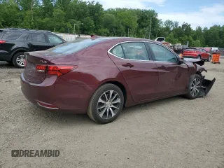 2015 Acura TLX Technology with VIN 19UUB1F59FA010664, listed as a Copart auction lot 57842025 with 136,657 mi miles and Salvage title. Bid and sale history available at DreamBid. Image 3.