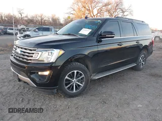 2018 Ford Expedition Max XLT with VIN 1FMJK1JT3JEA34964, listed as a IAAI auction lot 41052233 with 92,156 mi miles and . Bid and sale history available at DreamBid. Image 2.