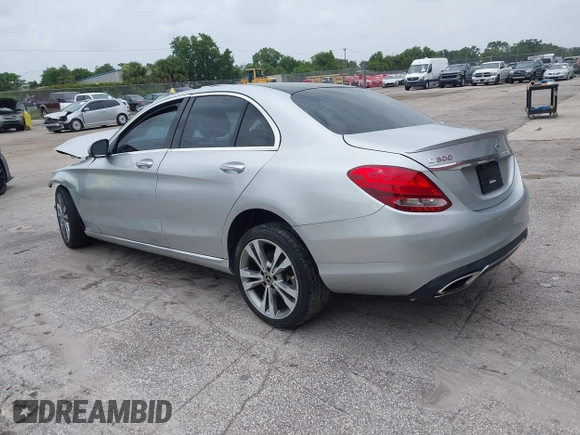 2018 Mercedes-Benz C 300 with VIN WDDWF4KB6JR398171, listed as a IAAI auction lot 42444653 with Not provided miles and . Bid and sale history available at DreamBid. Image 3.
