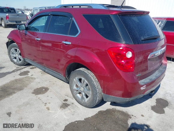 2012 Chevrolet Equinox LTZ with VIN 2GNALFEK4C6243709, listed as a IAAI auction lot 41629666 with 122,349 mi miles. Bid and sale history available at carsss.com. Image 3.