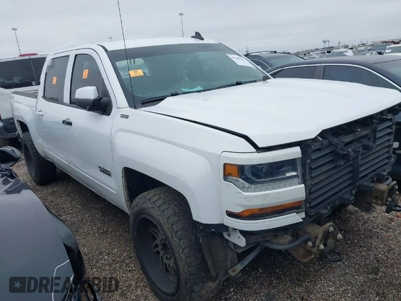 2018 Chevrolet Silverado 1500 LT with VIN 3GCUKREC9JG453405, listed as a IAAI auction lot 41580161 with 172,578 mi miles. Bid and sale history available at carsss.com. Image 1.