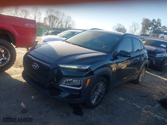 2021 Hyundai Kona SEL with VIN KM8K22AA6MU629536, listed as a IAAI auction lot 41641170 with 109,410 mi miles. Bid and sale history available at carsss.com. Image 17.