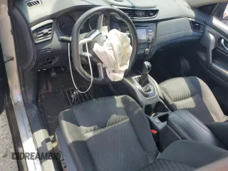 2017 Nissan Rogue S with VIN KNMAT2MV8HP545864, listed as a Copart auction lot 61584795 with Not provided miles and Salvage title. Bid and sale history available at DreamBid. Image 8.
