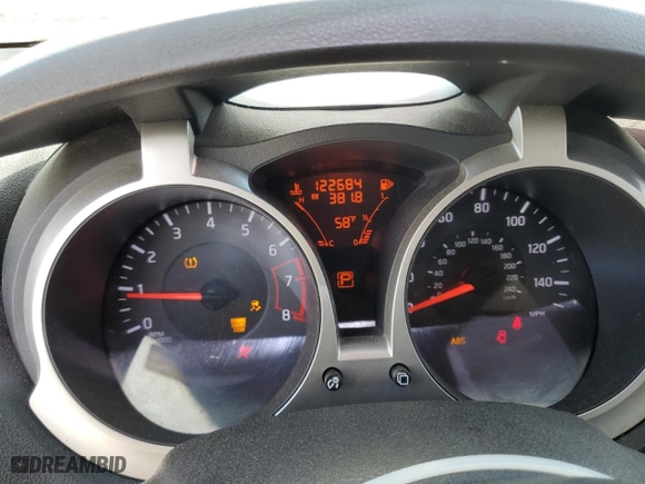 2013 Nissan Juke S with VIN JN8AF5MR8DT205387, listed as a Copart auction lot 51413854 with 122,684 mi miles and Salvage Title. Bid and sale history available at carsss.com. Image 9.
