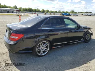 2013 Mercedes-Benz C 300 Sport with VIN WDDGF8AB1DR258319, listed as a Copart auction lot 56580615 with 212,921 mi miles and Clean Title. Bid and sale history available at DreamBid. Image 3.