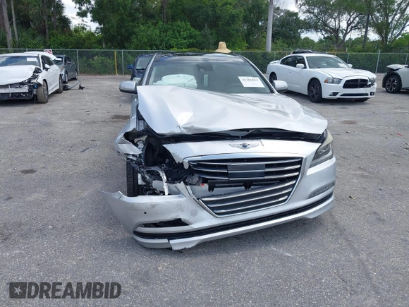 2017 Genesis G80 3.8L с VIN KMHGN4JE5HU170100, выставлен на аукционе IAAI как лот 42366935 с пробегом 54 260 миль миль и . История ставок и продаж доступна на DreamBid. Изображение 6.