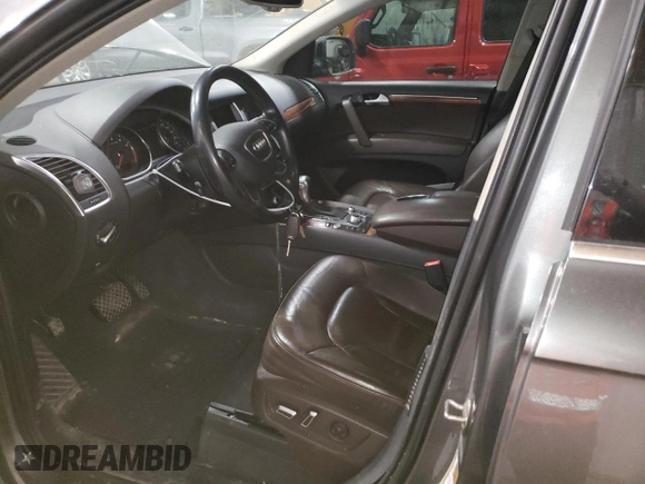 2015 Audi Q7 Premium Plus with VIN WA1LGAFEXFD028840, listed as a Copart auction lot 62537525 with 118,873 mi miles and Clean title. Bid and sale history available at DreamBid. Image 7.