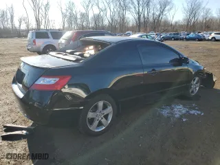 2008 Honda Civic Cpe EX-L with VIN 2HGFG12988H549171, listed as a Copart auction lot 84051634 with 0 mi miles and Salvage Title. Bid and sale history available at carsss.com. Image 3.