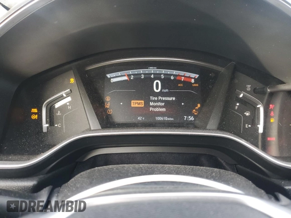 2021 Honda CR-V EX-L with VIN 5J6RW2H85ML014809, listed as a Copart auction lot 54898065 with 100,610 mi miles and Salvage title. Bid and sale history available at DreamBid. Image 9.