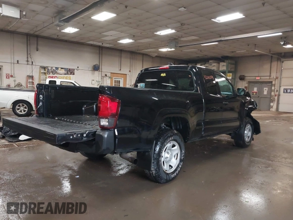 2020 Toyota Tacoma SR with VIN 3TYSX5EN9LT002700, listed as a IAAI auction lot 42295594 with 66,507 mi miles and . Bid and sale history available at DreamBid. Image 4.