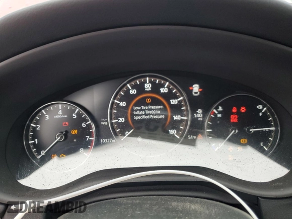 2023 Mazda CX-30 S Carbon Edition with VIN 3MVDMBCM3PM521753, listed as a Copart auction lot 85994464 with 10,327 mi miles and Salvage title. Bid and sale history available at DreamBid. Image 9.