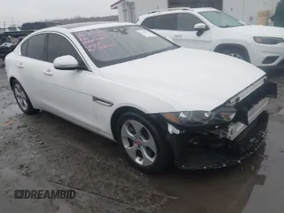 2017 Jaguar XE 25t with VIN SAJAR4BG2HA974050, listed as a IAAI auction lot 41561744 with 131,266 mi miles and . Bid and sale history available at DreamBid. Image 1.