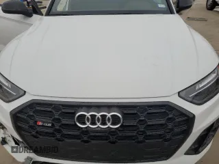 2024 Audi SQ5 Premium Plus with VIN WA1B4AFYXR2010353, listed as a Copart auction lot 73026334 with 8,176 mi miles and Salvage Title. Bid and sale history available at DreamBid. Image 12.