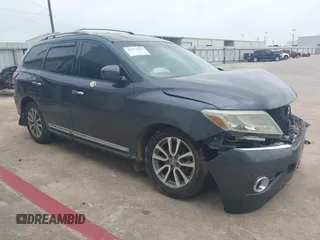 2014 Nissan Pathfinder S with VIN 5N1AR2MM2EC683338, listed as a IAAI auction lot 42172053 with 269,742 mi miles and . Bid and sale history available at DreamBid. Image 1.