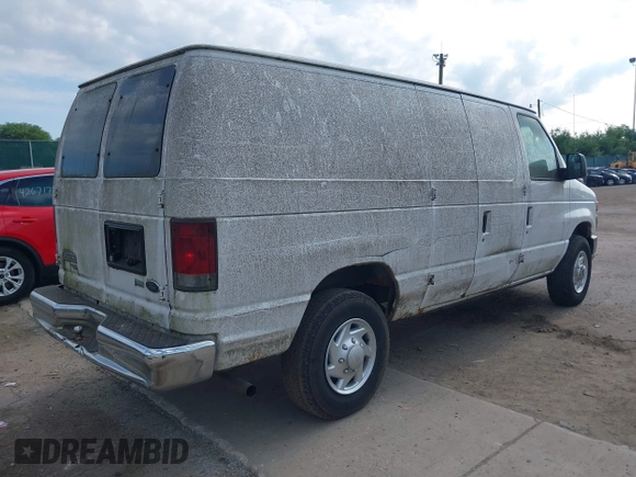 2011 Ford Econoline Cargo Commercial with VIN 1FTNE2EW7BDA51829, listed as a IAAI auction lot 42698973 with 197,907 mi miles and . Bid and sale history available at DreamBid. Image 4.