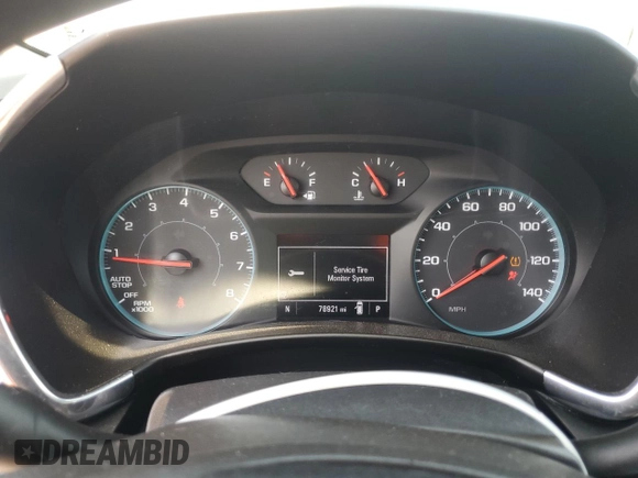 2020 Chevrolet Equinox LS z VIN 3GNAXSEV0LS516752, wystawiony jako Copart lot #60435705 z przebiegiem 78 921 mil mil oraz Szkoda całkowita • Salvage title. Historia ofert i sprzedaży dostępna na DreamBid. Obrazek 9.