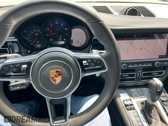 2019 Porsche Macan with VIN WP1AA2A59KLB09077, listed as a Copart auction lot 59614375 with 76,786 mi miles and Clean title. Bid and sale history available at DreamBid. Image 7.