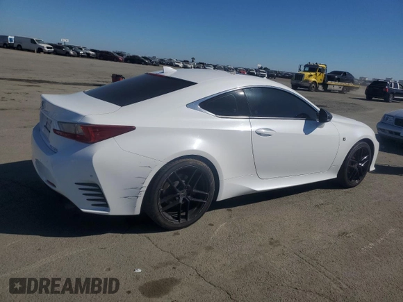 2015 Lexus RC 350 F Sport z VIN JTHHE5BC5F5005228, wystawiony jako Copart lot #50522455 z przebiegiem 97 109 mil mil oraz Szkoda całkowita • Salvage title. Historia ofert i sprzedaży dostępna na DreamBid. Obrazek 3.