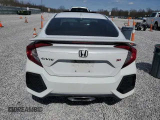 2017 Honda Civic Sedan Si with VIN 2HGFC1E59HH705500, listed as a Copart auction lot 50410235 with 50,703 mi miles and Salvage Title. Bid and sale history available at carsss.com. Image 6.