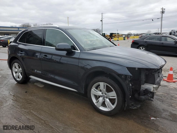 2019 Audi Q5 Prestige with VIN WA1CNAFY1K2054569, listed as a Copart auction lot 47974925 with 59,249 mi miles and Salvage Title. Bid and sale history available at carsss.com. Image 4.