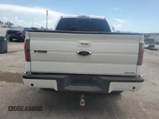 2013 Ford F-150 XL with VIN 1FTFW1CF4DFC85514, listed as a Copart auction lot 63978105 with 276,612 mi miles and Salvage title. Bid and sale history available at DreamBid. Image 6.