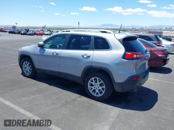 2017 Jeep Cherokee Latitude with VIN 1C4PJMCB1HD213964, listed as a IAAI auction lot 42263437 with 105,618 mi miles and . Bid and sale history available at DreamBid. Image 3.