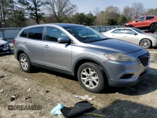 2013 Mazda CX-9 Sport with VIN JM3TB3BV0D0418069, listed as a Copart auction lot 51612055 with 139,925 mi miles and Salvage Title. Bid and sale history available at carsss.com. Image 4.