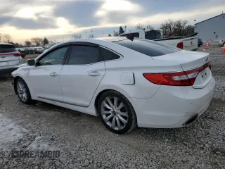 2013 Hyundai Azera with VIN KMHFH4JG2DA232956, listed as a Copart auction lot 46245175 with 59,987 mi miles and Salvage Title. Bid and sale history available at DreamBid. Image 2.
