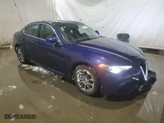 2020 Alfa Romeo Giulia with VIN ZARFANAN7L7633935, listed as a Copart auction lot 45110715 with 69,153 mi miles and Salvage Title. Bid and sale history available at carsss.com. Image 4.