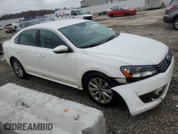 2012 Volkswagen Passat SE z VIN 1VWBP7A35CC004339, wystawiony jako Copart lot #80462614 z przebiegiem 182 748 mil mil oraz Nie do naprawy • Non repairable. Historia ofert i sprzedaży dostępna na DreamBid. Obrazek 4.