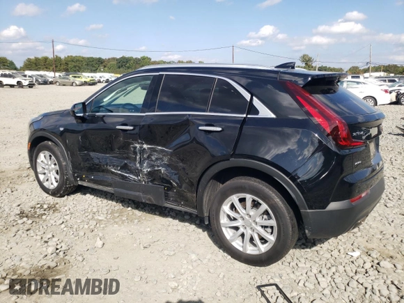 2023 Cadillac XT4 AWD Luxury with VIN 1GYFZBR49PF101377, listed as a Copart auction lot 73961294 with 26,847 mi miles and Salvage Title. Bid and sale history available at carsss.com. Image 2.