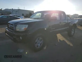 2006 Toyota Tacoma PreRunner with VIN 5TETU62N26Z257473, listed as a Copart auction lot 89216145 with 161,408 mi miles and Salvage Title. Bid and sale history available at carsss.com. Image 1.