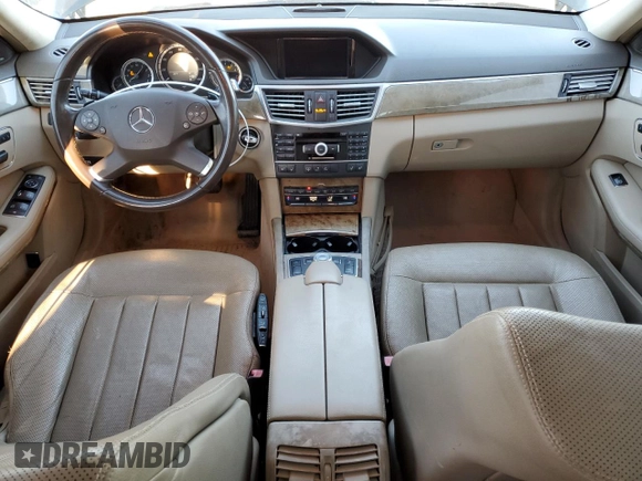 2011 Mercedes-Benz E 550 Luxury with VIN WDDHF9AB2BA264183, listed as a Copart auction lot 46336995 with 184,659 mi miles and Salvage title. Bid and sale history available at DreamBid. Image 8.