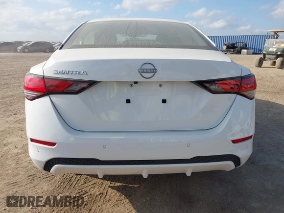 2025 Nissan Sentra S with VIN 3N1AB8BV7SY266777, listed as a IAAI auction lot 41507283 with 115 mi miles and . Bid and sale history available at DreamBid. Image 17.