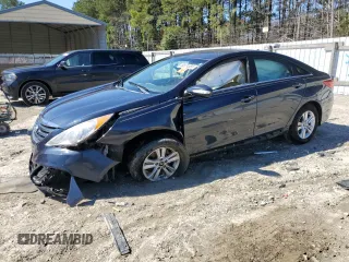 2014 Hyundai Sonata GLS with VIN 5NPEB4AC9EH899676, listed as a Copart auction lot 50574555 with 126,917 mi miles and Salvage Title. Bid and sale history available at carsss.com. Image 1.