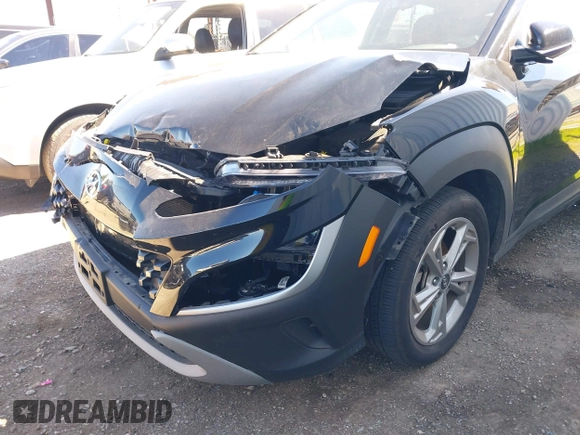 2023 Hyundai Kona SEL with VIN KM8K62AB9PU044628, listed as a IAAI auction lot 41827495 with 20,439 mi miles and . Bid and sale history available at DreamBid. Image 6.