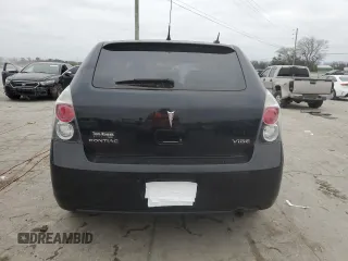 2010 Pontiac Vibe w/1SA with VIN 5Y2SP6E85AZ401885, listed as a Copart auction lot 80968404 with 127,450 mi miles and Clean Title. Bid and sale history available at carsss.com. Image 6.