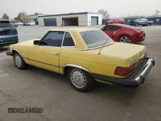 1981 Mercedes-Benz 380 SL with VIN WDBBA45A6BB004011, listed as a Copart auction lot 51533745 with 94,176 mi miles and Clean Title. Bid and sale history available at DreamBid. Image 2.