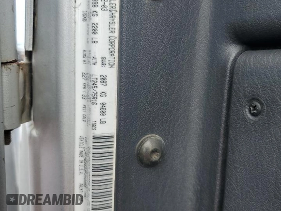 2003 Jeep Wrangler Rubicon z VIN 1J4FA69S53P340085, wystawiony jako Copart lot #74564574 z przebiegiem Nie podano mil oraz Szkoda całkowita • Salvage title. Historia ofert i sprzedaży dostępna na DreamBid. Obrazek 13.