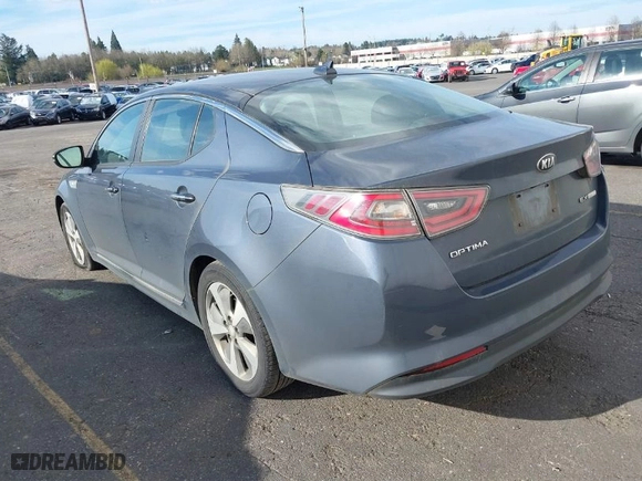 2014 Kia Optima Hybrid EX with VIN KNAGN4AD3E5062640, listed as a IAAI auction lot 41881888 with NaN miles. Bid and sale history available at carsss.com. Image 3.