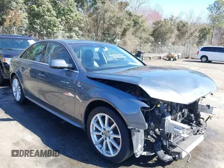 2015 Audi A4 Premium Plus with VIN WAUFFAFL3FN023846, listed as a IAAI auction lot 41687053 with 90,580 mi miles. Bid and sale history available at carsss.com. Image 1.