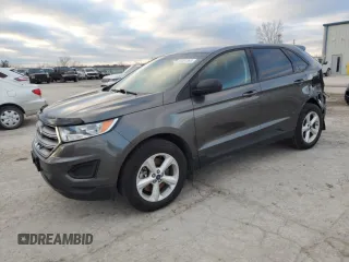 2017 Ford Edge SE with VIN 2FMPK4G92HBB04242, listed as a Copart auction lot 87001364 with 46,104 mi miles and Salvage Title. Bid and sale history available at carsss.com. Image 1.