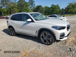 2021 BMW X5 sDrive40i with VIN 5UXCR4C05M9H39972, listed as a Copart auction lot 50839725 with 63,970 mi miles and Salvage Title. Bid and sale history available at carsss.com. Image 4.
